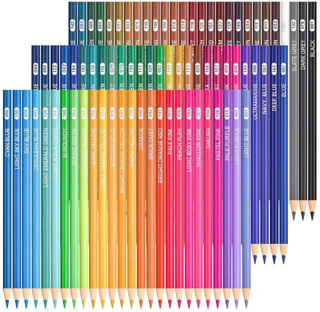Main image of 80 Colored Pencils, Colored Pencils for Adult Coloring, Soft Core Color Pencil, Drawing Supplies for Adults Kids Artists Beginners Drawing Coloring Sketching