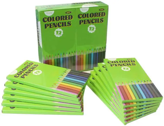 Main image of Colored Pencils, 144Pcs, 12 Colors