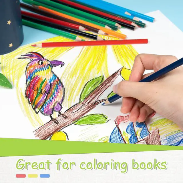 Alt view image 2 of 4 - Colored Pencils, 144Pcs, 12 Colors