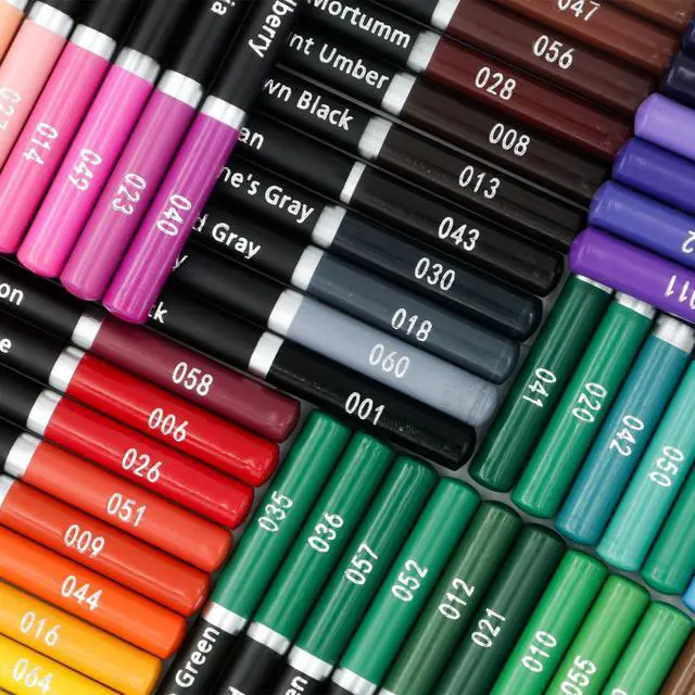 Alt view image 7 of 7 - Colored Pencils for Adult Coloring Books, 72 Color Pencil Set in Tube