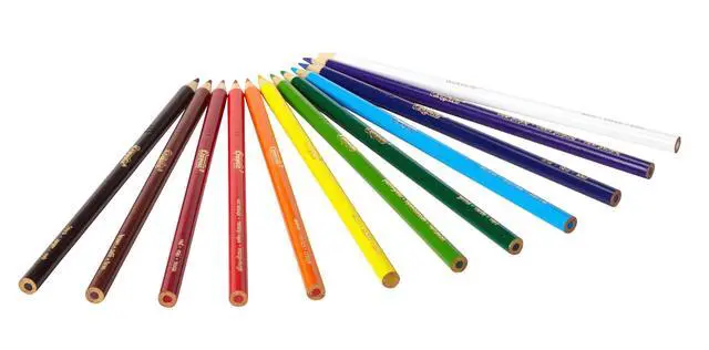 Alt view image 2 of 5 - 68-4012 Colored Pencils, 12-Count, Assorted Colors (Pack of 6)