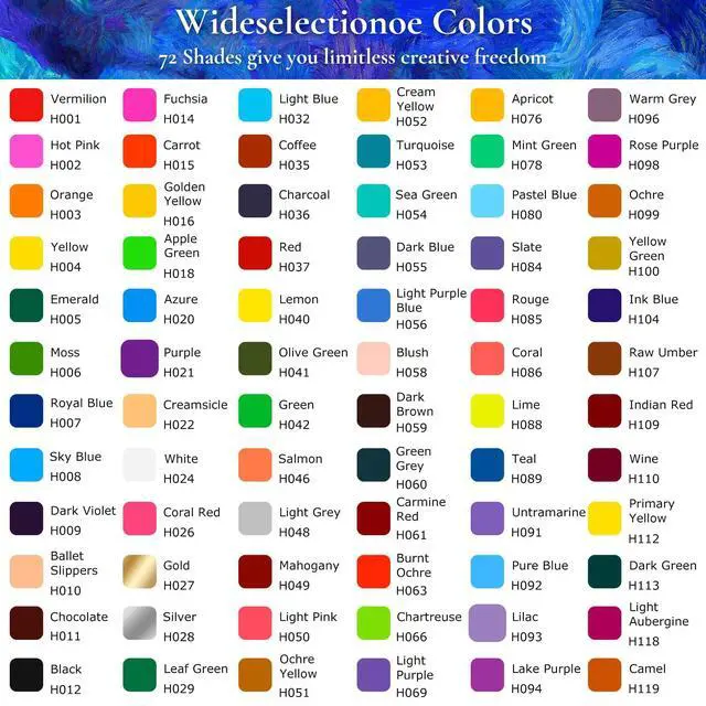 Alt view image 3 of 6 - Soucolor 72-Color Soft Core Colored Pencils for Kids & Adults Coloring Book