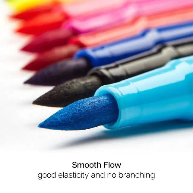 Alt view image 2 of 7 - Watercolor Brush Markers, 36 Piece, Multicolor, 410-36