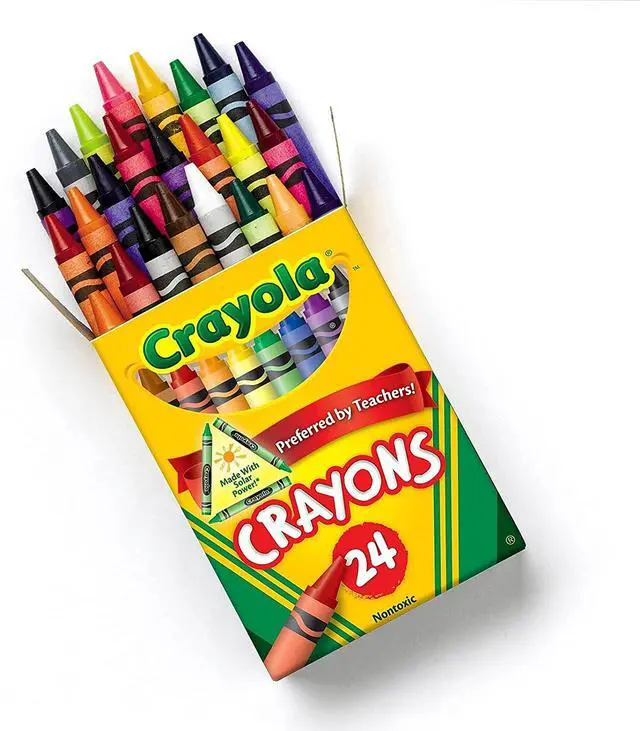 Alt view image 2 of 4 - Crayons 24 ct (Pack of 2)