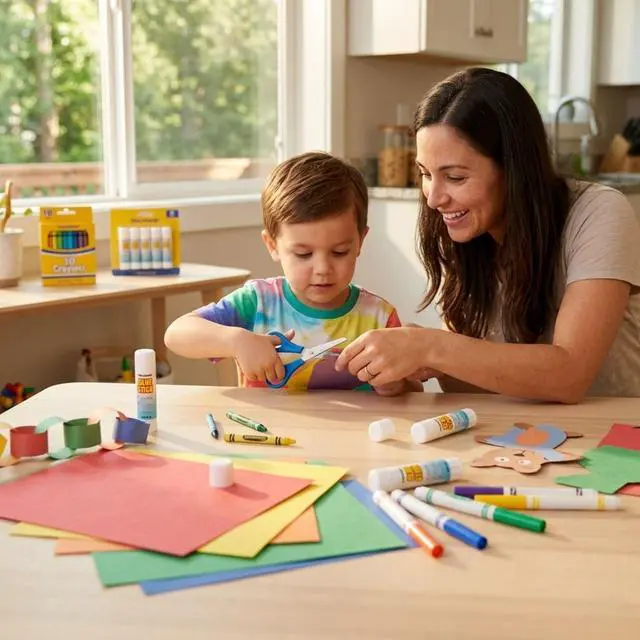 Alt view image 4 of 7 - (12 Pack Bright Wax Coloring Crayons in Bulk, Wholesale Packaging - 10 Per Box, 120 Crayons total