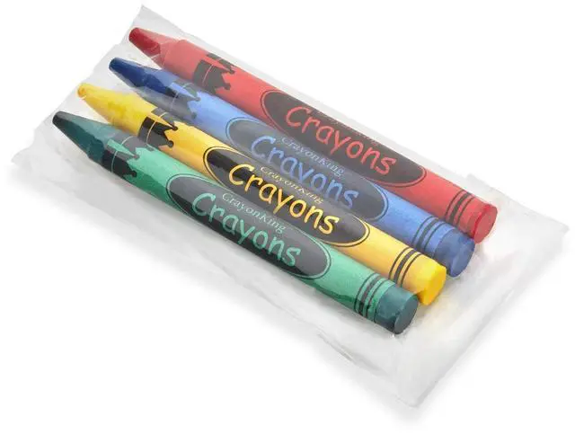 Main image of 300 Bulk Crayons, 75 Individually Wrapped 4-Packs
