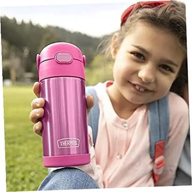 Alt view image 2 of 7 - FUNTAINER Water Bottle with Straw, 12oz, Blue