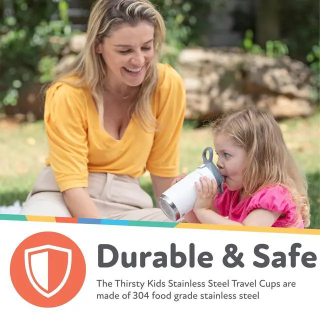 Alt view image 6 of 7 - Thirsty Kids No Spill Flip-It Reflex Travel Cup - 10.1 oz