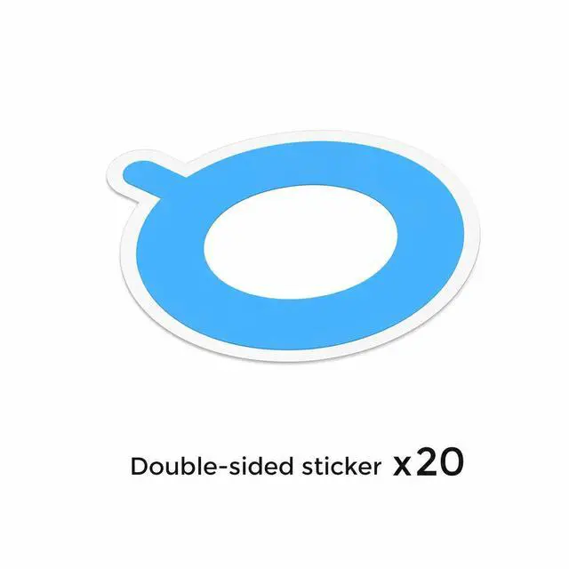 Alt view image 2 of 2 - Replacement Stickers for Momcozy Wearable Digital Thermometer,20 Count,Single-Use,Skin-Friendly