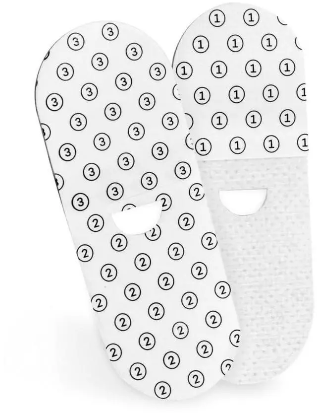 Main image of Upgraded Adhesive Patch Refill Pack Compatible with stoiQ and VAVA Smart Baby Thermometers - 12 Non Woven Sticker Bands |%15 More Adhesion and%70 Longer Attachment Compared to OEM Patches.