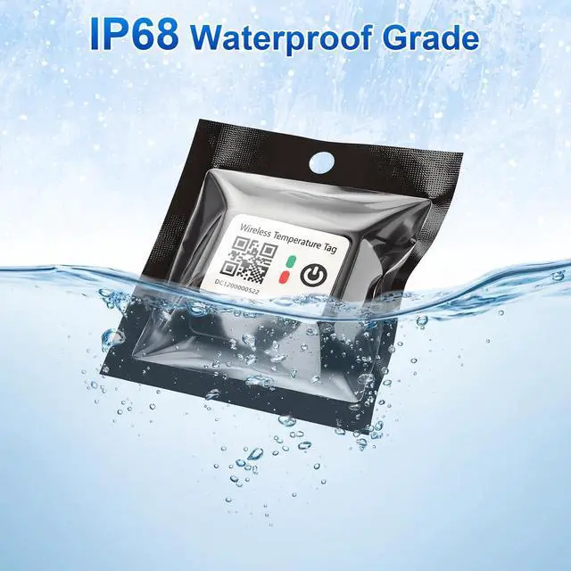Alt view image 7 of 7 - New Smart Wireless Temperature Tag for Temperature Monitoring and Recording in Refrigerator6 Packs