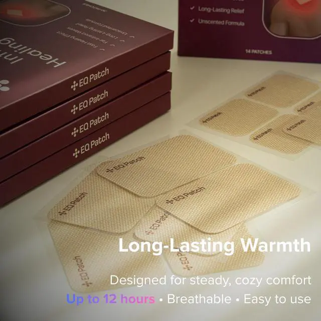 Alt view image 7 of 7 - Infrared Warming Patches, Gentle Steady Warmth for Everyday Comfort, Up to 12 Hours, Strong Adhesive, Unscented, 30 Count