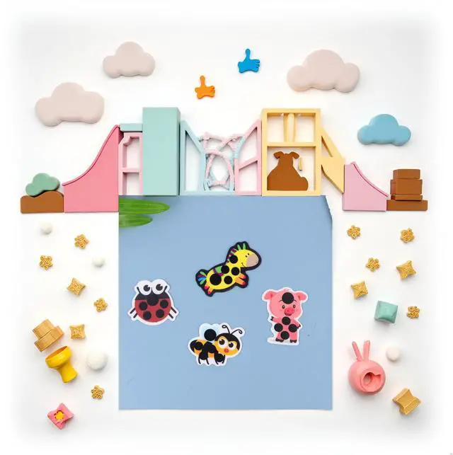 Alt view image 7 of 7 - 6Pcs Multicolor Forehead Stick-On Fever Kids Fast Temperature Fever Continuously Fever Temperature Monitoring Stickers Fever Stickers for Children Infants Health