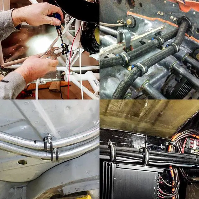 Alt view image 4 of 5 - 20 Pack 1 Inch Stainless Steel Cable Clamp, Rubber Cushioned Insulated Clamp, Conduit Wire Holder Strap Clips for Tube, Pipe or Wire Cord Installation