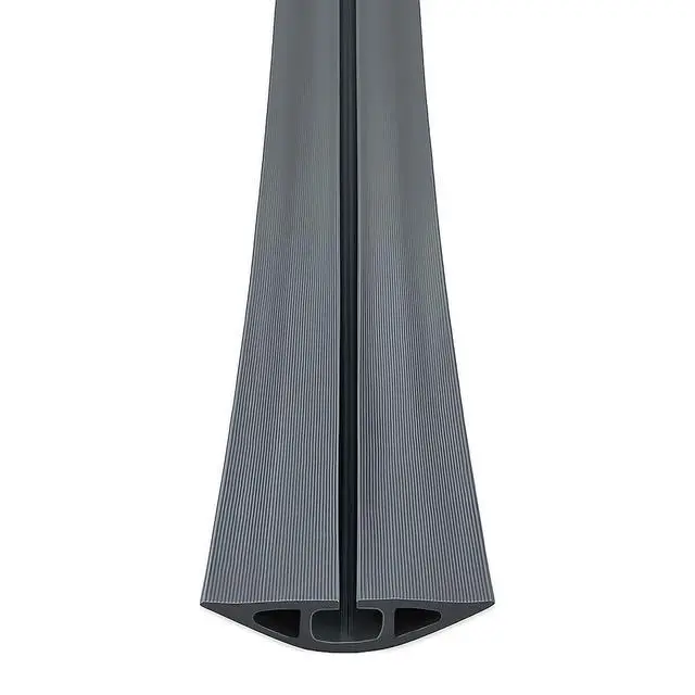 Alt view image 7 of 7 - D-2 Rubber Duct Cord Cover - 36 Inch (3 Feet) Gray Floor Cable Protector