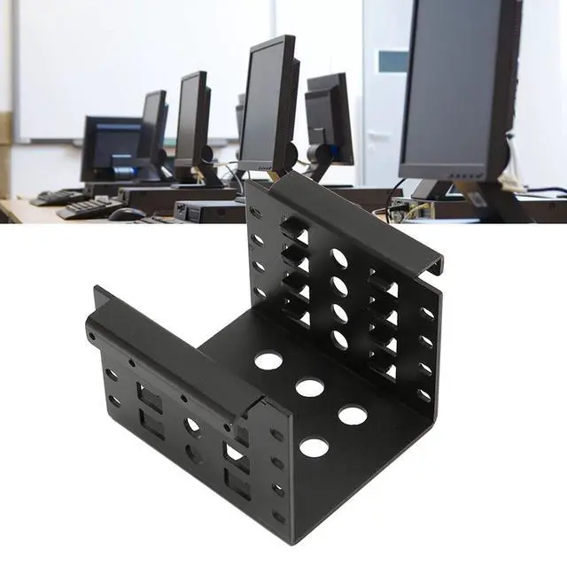 Alt view image 5 of 7 - 2.5 Inch HDD Mounting Rack, Hard Drive Storage Bracket (Black)