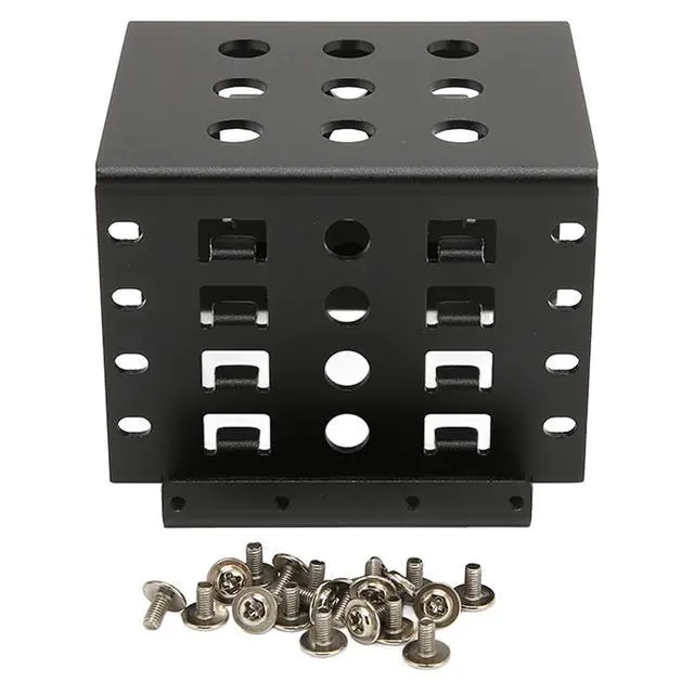 Alt view image 6 of 7 - 2.5 Inch HDD Mounting Rack, Hard Drive Storage Bracket (Black)