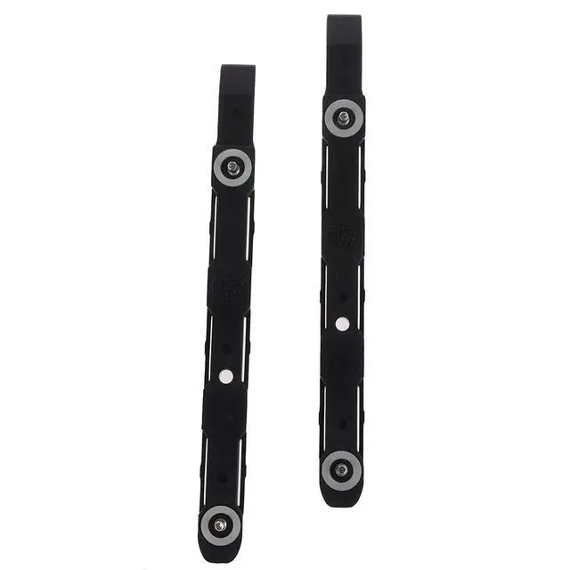 Alt view image 5 of 6 - 4 Pack Black Chassis Hard Drive Mounting Plastic Rails Durable Anti-Scratch HDD Mount Rails for Desktop Computer Cases Easy Install Drive Bracket Accessories for PC Building Upgrades