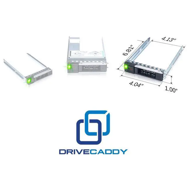 Alt view image 6 of 7 - 3-Pack 3.5" LFF Caddy Tray - fits Dell PowerEdge 17-14th Gen