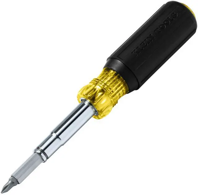 Main image of 32500MAG Magnetic Multi-Bit Screwdriver / Nut Driver, 11-in-1 Multi Tool with 8 Bits, 3 Nut Driver Sizes, Cushion Grip Handle