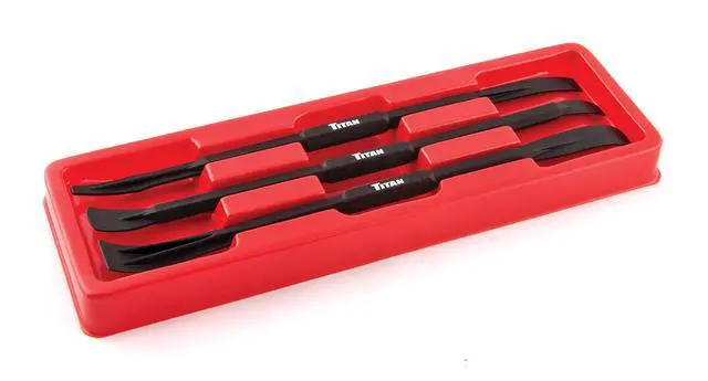 Alt view image 2 of 7 - 17713 3-Piece Non-Marring Precision Pry Bar Set
