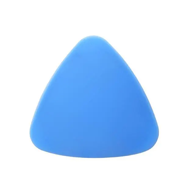 Alt view image 3 of 7 - 50 Pack Triangle Plastic Pry Opening Tool - Blue Guitar Picks for iPhone Screen Repair, LCD Removal, Tablet Laptop Disassembly | 30mm Non-Conductive Spudger Set for Electronics Repair