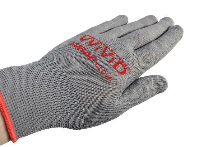Alt view image 7 of 7 - Grey Professional Vinyl Wrap Anti-Static Applicator Glove Pair (2 Glove Pack)