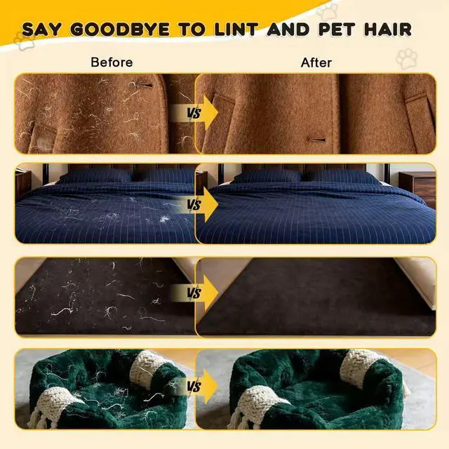 Alt view image 3 of 7 - Electrostatic Pet Hair Removal Gloves
