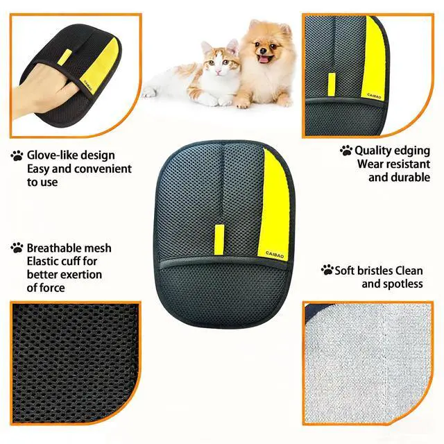 Alt view image 5 of 7 - Electrostatic Pet Hair Removal Gloves