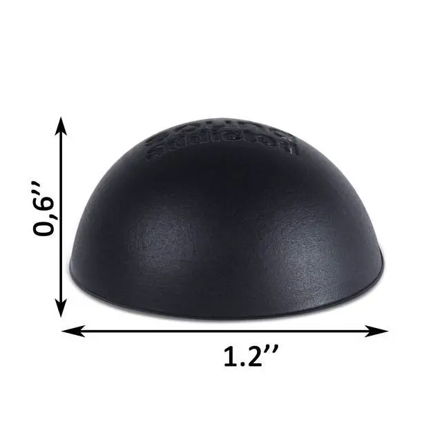 Alt view image 3 of 5 - Subble 1.2'' (4 Pack) Silicone Feet Isolation for Amplifiers, Decks or Any Other Audio Equipment, Non-Skid Hemisphere with Adhesive (Sustain up to 24lb) | Subble