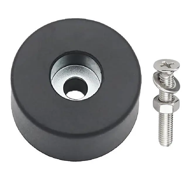 Alt view image 2 of 6 - 8 Pack 192310GS Anti Vibration Rubber Feet, Air Compressor Isolation Pads with Stainless Steel Nuts & Washers,for 094-0026, E106661, D091007, for Generators, Pressure Washers, Speaker Cabinets