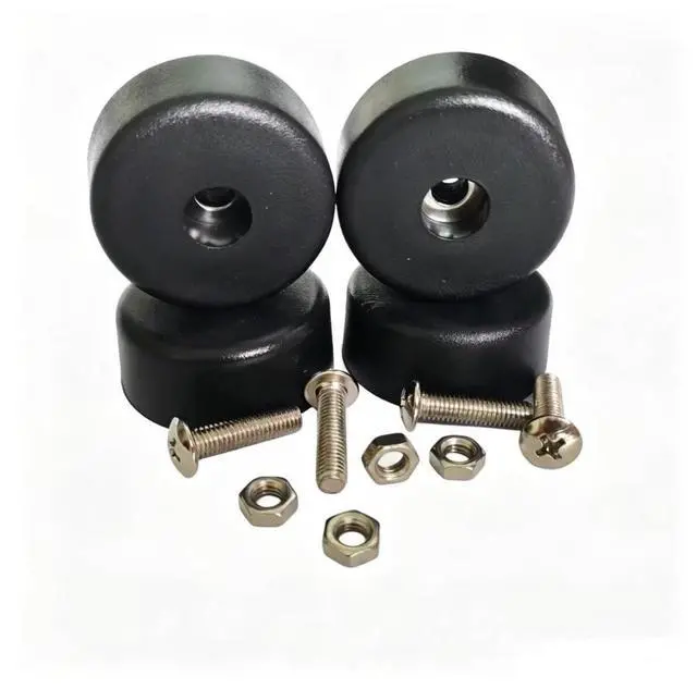 Main image of 4 Sets of Non Slip Rubber Bumper Feet Anti Vibration Foot Pad with Screw