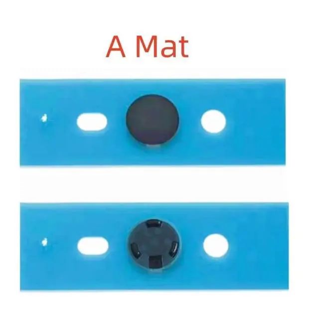 Alt view image 2 of 7 - Rubber Feet Mat Replacement for Microsoft Surface Laptop 3 4 5 Anti Slip Laptop Bottom Case Rubber Foot Pads Black