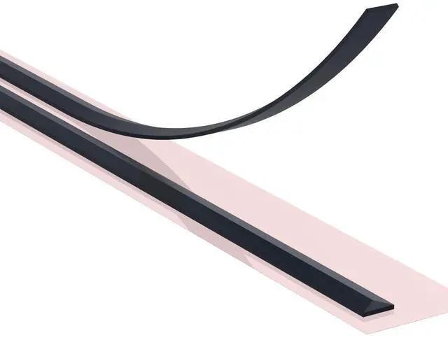 Alt view image 2 of 5 - 2PC Replacement Rubber Feet Strips for HP Spectre X360 15-DF 15-EB, 15-df0013dx 15-df0033dx 15-eb0043dx 15-eb0053dx 15t-eb000 TPN-Q213 Series Laptop, New Replacement HP Laptop Rubber Feet