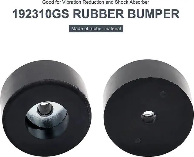Alt view image 5 of 7 - 4PCS 192310GS Anti Vibration Foot Pads Rubber Isolator Bumpers for Air Compressors, Generators, Pressure Washers, Speakers & Furniture Universal Fit, Noise Reduction, Non-Slip Design