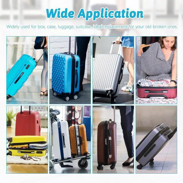 Alt view image 6 of 6 - 2Pcs Luggage Handles Replacement, 7.95" x 0.98" (L x W)