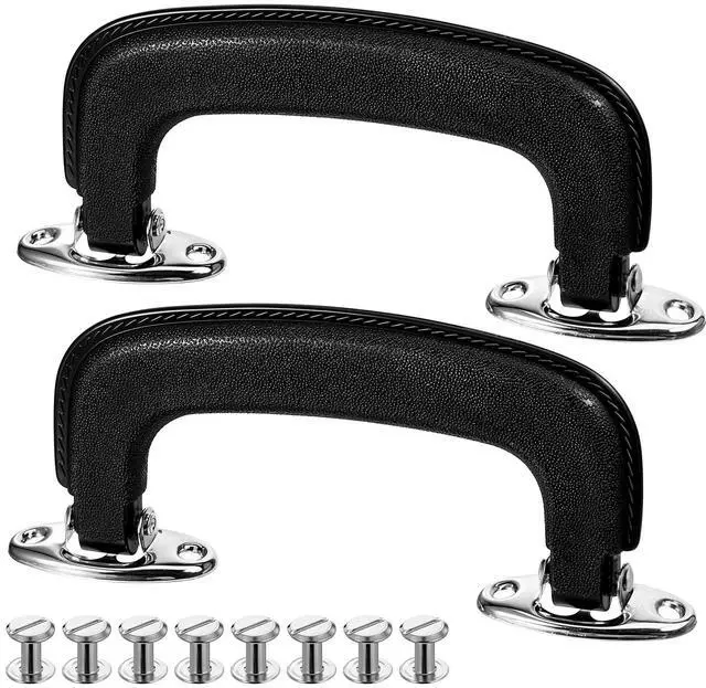 Main image of 2Pcs Guitar Case Handle Luggage Handles Replacement Suitcase Handles Luggage Pull Handle Carry Luggage Handle Replacement Plastic Pull Handles for Musical Box