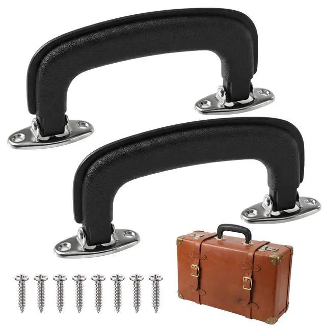 Alt view image 3 of 7 - 2pcs Guitar Case Handle Luggage Handles Replacement Suitcase Handles