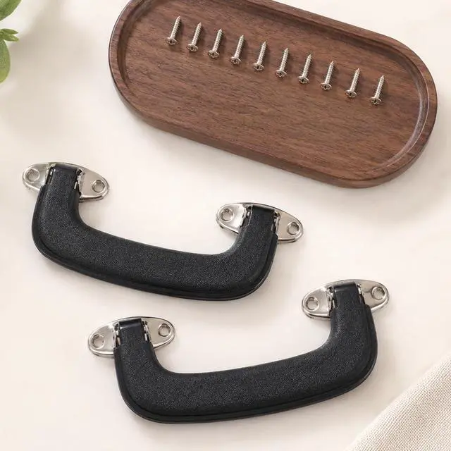 Alt view image 6 of 7 - 2pcs Guitar Case Handle Luggage Handles Replacement Suitcase Handles