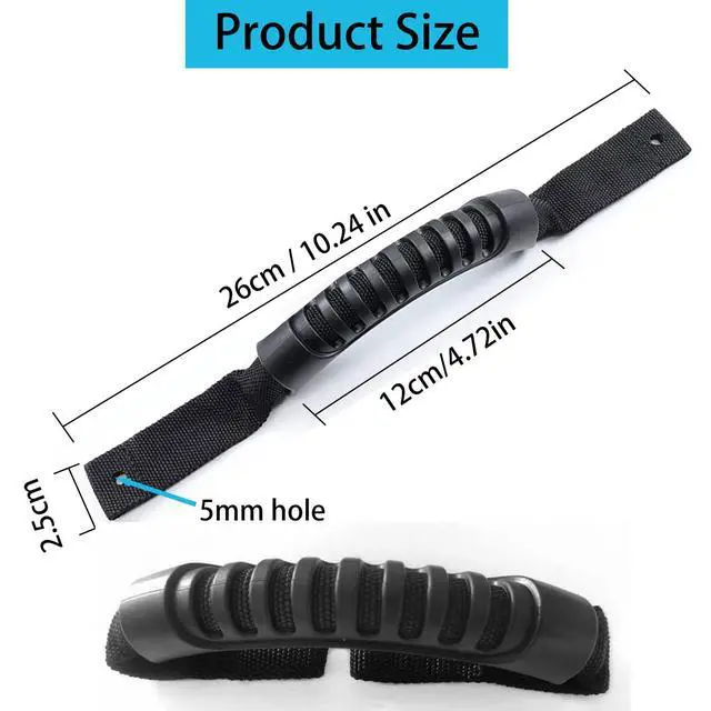 Alt view image 5 of 7 - Kayak Carry Handles,2 Pair Durable Canoe Boat Side Mount Carry Handle Replacement Handles for Kayaks Suitcase Luggage
