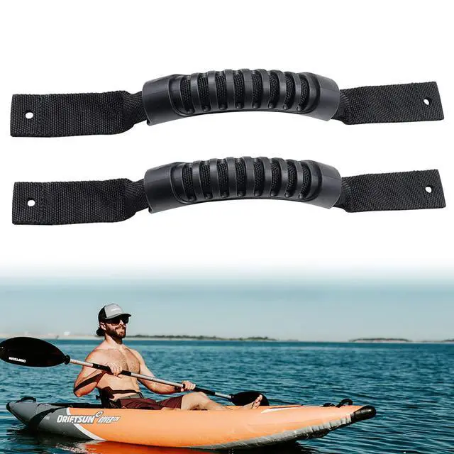 Alt view image 7 of 7 - Kayak Carry Handles,2 Pair Durable Canoe Boat Side Mount Carry Handle Replacement Handles for Kayaks Suitcase Luggage