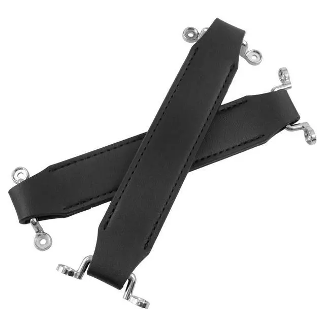Alt view image 5 of 5 - 2 Pcs Black Guitar Case Handle Replacement