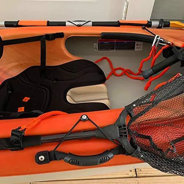 Alt view image 5 of 7 - 2 Pcs Black Kayak Canoe Boat Side Mount Carry Handles/Paddle Park Kayak Handles and Hardwares