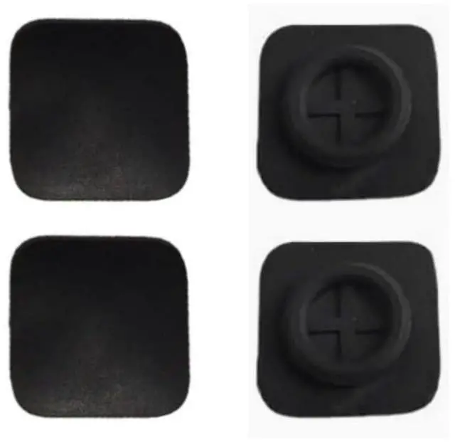 Alt view image 2 of 5 - Rubber Feet Pad Mat Replacement for Samsung Galaxy Book Pro 950XDB 935XDB 930XDB Laptop Anti Slip Bottom Cover Case Rubber Foot Black
