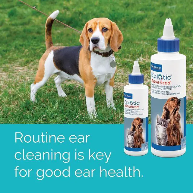 Alt view image 4 of 6 - Epiotic Advanced Ear Cleanser|Gentle Ear Cleanser for Dogs and Cats