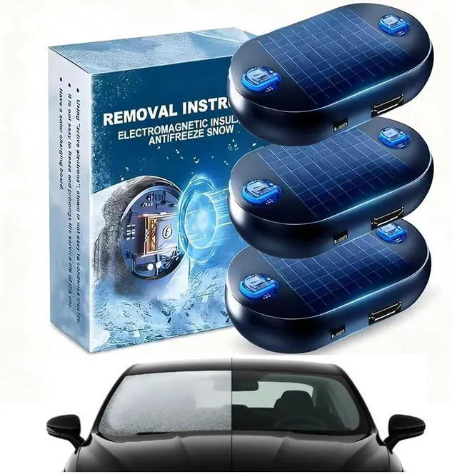 Main image of Anti-Freeze Electromagnetic Car Snow Removal Device,Electromagnetic Wave Anti Freezing and Snow Removal,Portable Kinetic Molecular Heater,Defroster for Car Windshield,Antifreeze Device (3PCS)