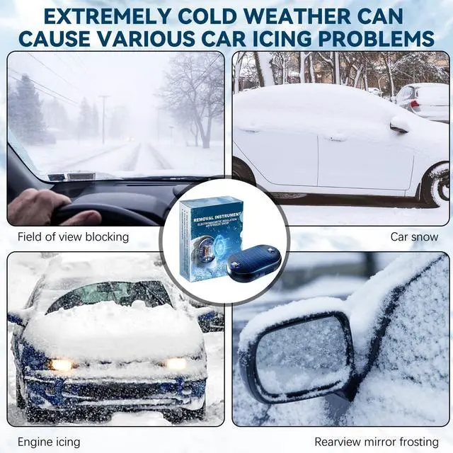 Alt view image 7 of 7 - Anti-Freeze Electromagnetic Car Snow Removal Device,Electromagnetic Wave Anti Freezing and Snow Removal,Portable Kinetic Molecular Heater,Defroster for Car Windshield,Antifreeze Device (3PCS)