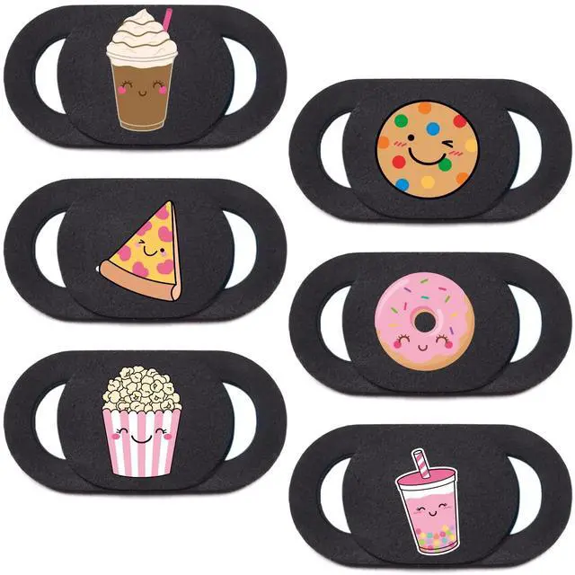 Main image of Webcam Cover Camera Cover Slide for Laptop Privacy, 6 Pack Sweet