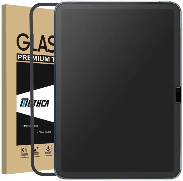 Main image of Matte Glass Screen Protector for iPad 11-inch A16 2025 (11th Generation) / iPad 10th Generation 10.9-inch 2022 Anti-Glare & Anti-Fingerprint Tempered Glass (Not Privacy) with Alignment Frame