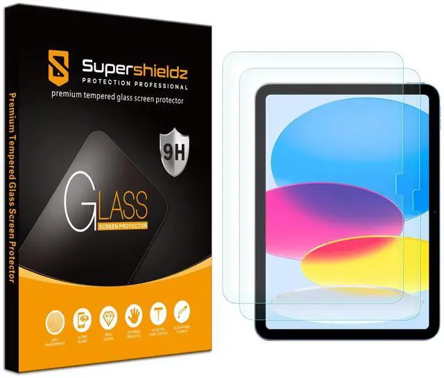 Main image of (2 Pack) Designed for iPad (A16) 11 inch 2025 (11th Gen) / iPad 10th Generation 10.9 inch 2022 Screen Protector, (Tempered Glass) Anti Scratch, Bubble Free